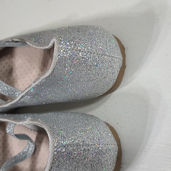 Dream Pairs Girls Ballet Flats Slip-on Shoes Iridescent Glittery Size 4 EUC - Picture 6 of 11